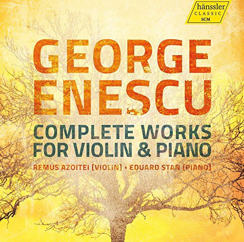 George Enescu / Azoitei / Stan - Comp Works For Vln & Pno - Music CD