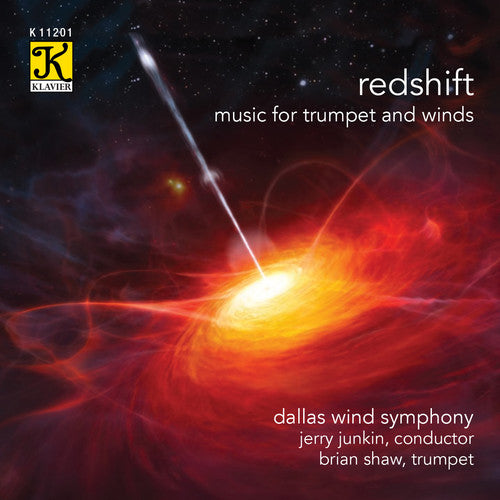 the album cover for Tull / Shaw / Junkin / Dallas Wind Symphony - Redshift