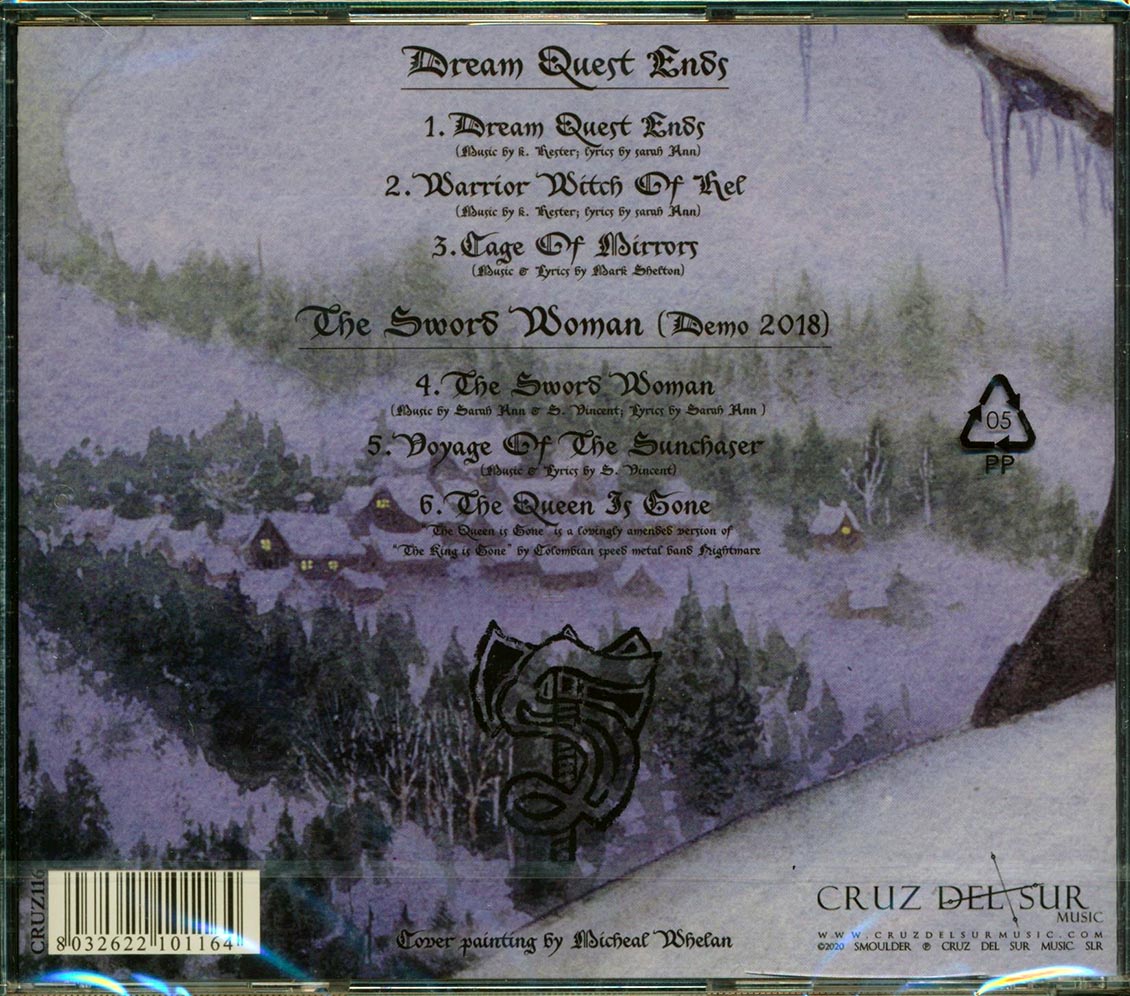 Smoulder - Dream Quest Ends (2xCD) (deluxe 3-fold digipak) Music CD