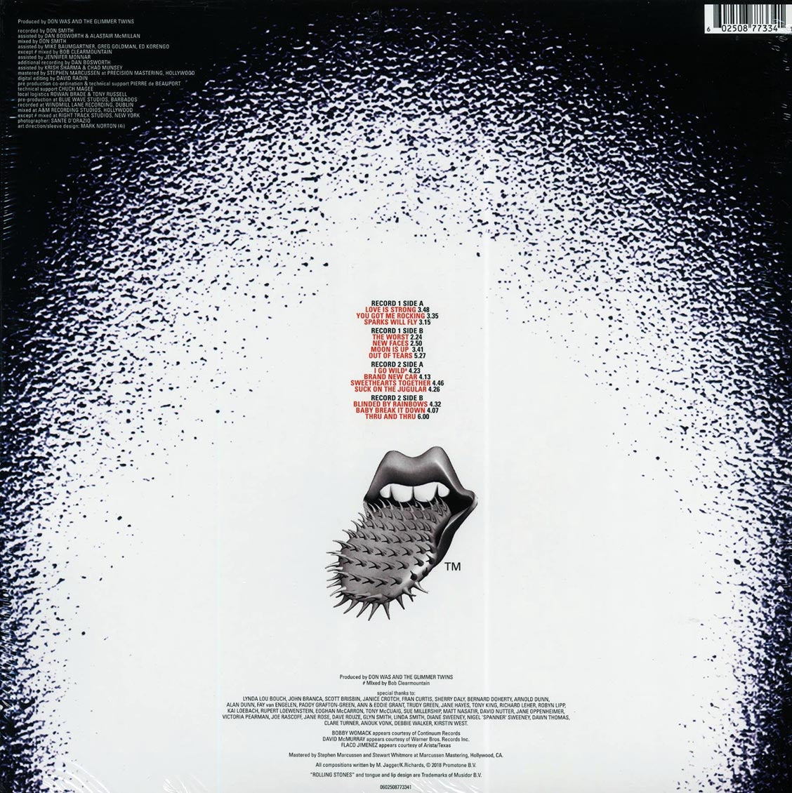 The Rolling Stones Voodoo Lounge 2xLP 180g remastered Vinyl Record