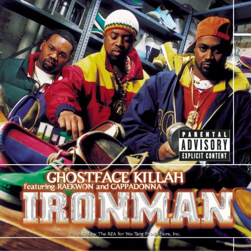the album cover for Ghostface Killah - Ironman