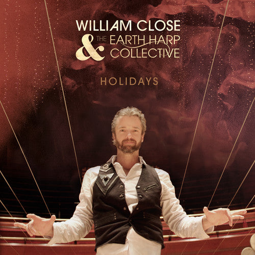 the album cover for William Close & The Earth Harp Collective - Holidays