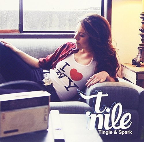 the album cover for T Nile - Tingle & Spark