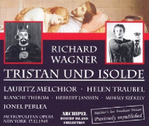 the album cover for Wagner - Tristan & Isolde: Melchior