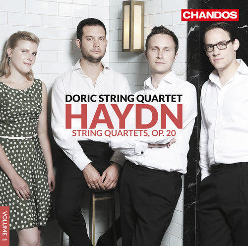 the album cover for Haydn / Doric Quartet - STR QRTS 1