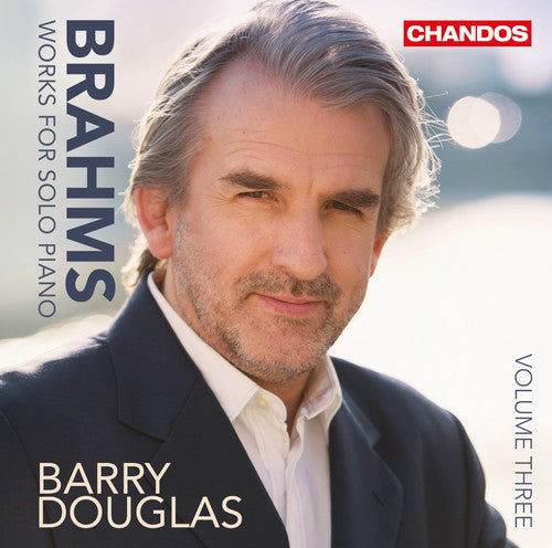 the album cover for Brahms / Douglas - Works for Solo Pno 3