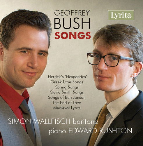 the album cover for Bush / Wallfisch / Rushton - Songs