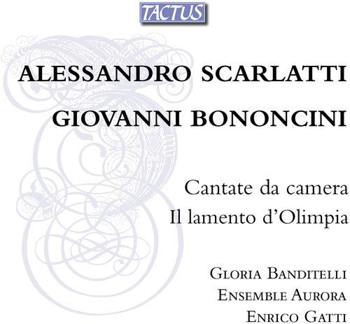 the album cover for Scarlatti / Bononcini / Ensemble Aurora - Chamber Cantatas