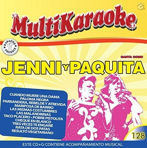 the album cover for Karaoke Jenni Y Paquita - Karaoke: Jenni y Paquita