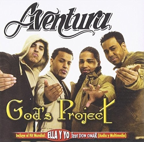 the album cover for Aventura - Gods Proyect