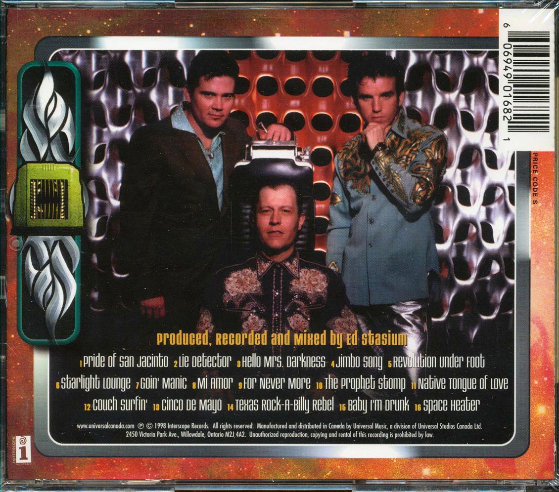 Reverend Horton Heat - Space Heater Music CD