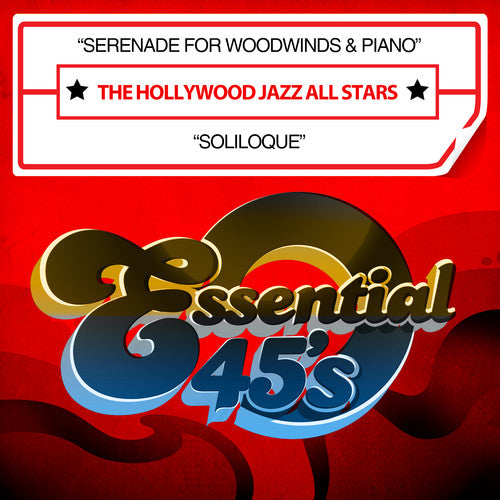 the album cover for The Hollywood Jazz All Stars - Serenade for Woodwinds & Piano / Soliloque