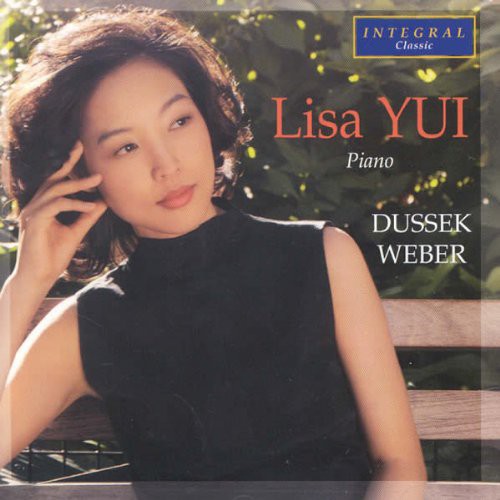 the album cover for Lisa Yui - Lisa Yui Plays Dussek And Weber