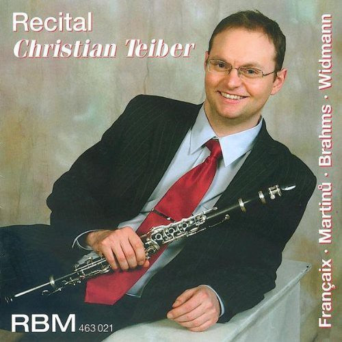 Francaix / Martinu / Brahms / Widman - Recital C. Teiber - Music CD