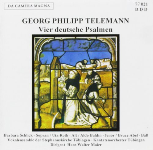 Telemann / Schlick / Roth / Baldin / Abel - 4 German Psalms (100 111 117 1 - Music CD