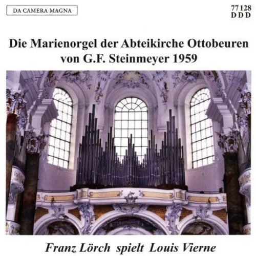 the album cover for Vierne - Marienorgan of the Abbey