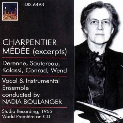 the album cover for NADIA BOULANGER - Medee Mo