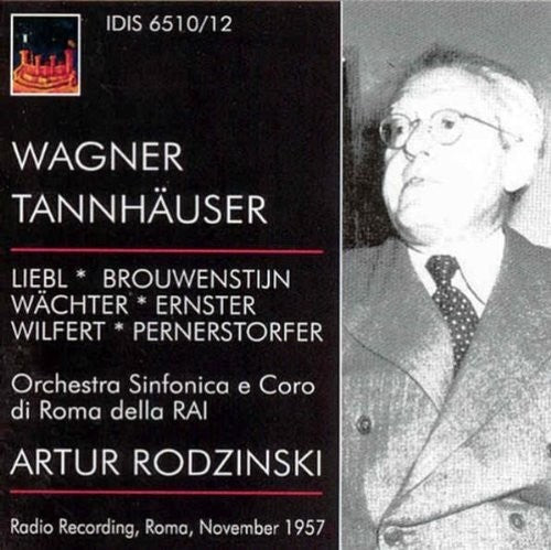 the album cover for Wagner / Brouwenstijn / Brunelli - Tannhauser (Opera)