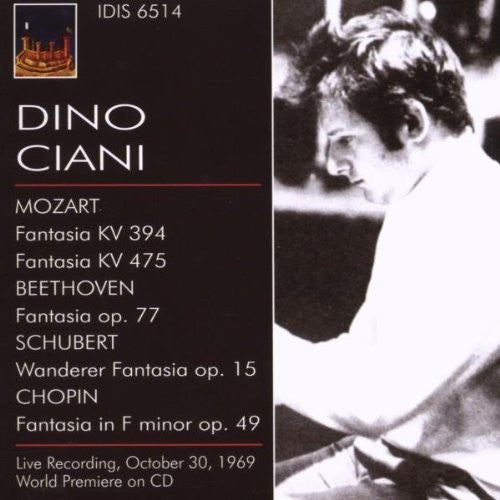 the album cover for Dino Ciani - Pno Works