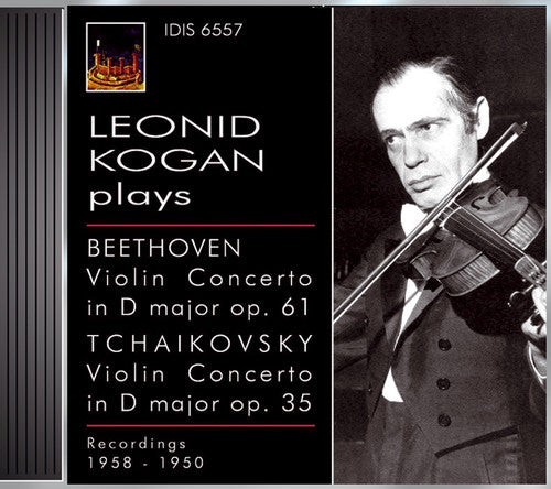 the album cover for Leonid Kogan - Violin Con
