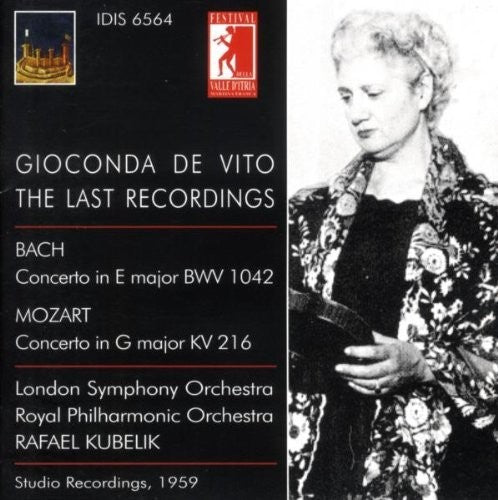 Bach,j.s. / De Vito / Kubelik - Violin Con - Music CD