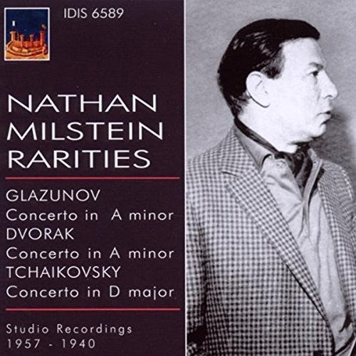 the album cover for NATHAN MILSTEIN - Nathan Milstein Rarities