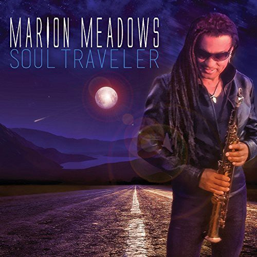 the album cover for Marion Meadows - Soul Traveler