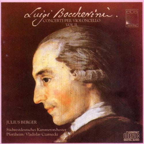 the album cover for Boccherini / Berger / Czarnecki - Cello Cti: In D, in B, in C, in D