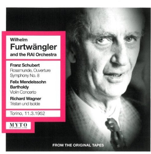 the album cover for Schubert / Mendelssohn-Bartholdy / Furtwangler - Rosamunde Overture / Sym 8