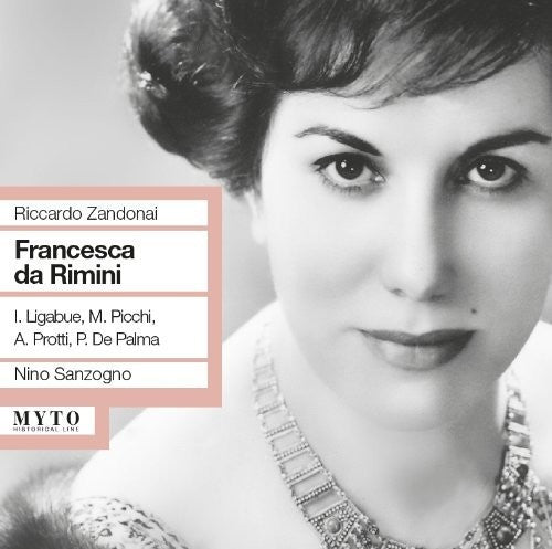 the album cover for Zandonai / Sanzogno / Liabue / Panni - Francesca Da Rimini
