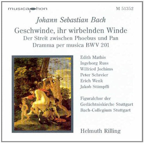 Bach,j.s. / Winschermann / Schreier - Geschwinde Ihr Wirbelnden Winde - Music CD