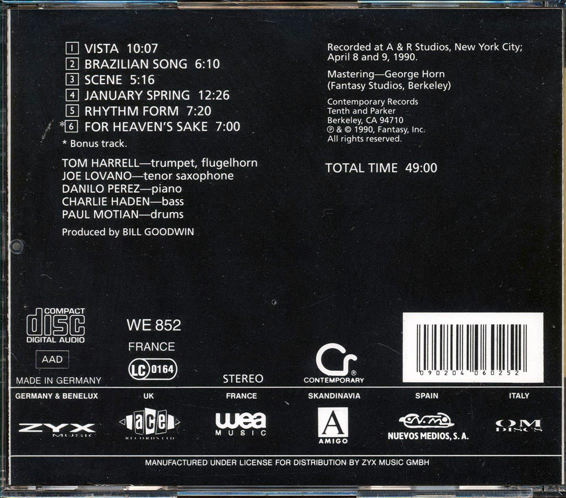 Tom Harrell - Form Music CD