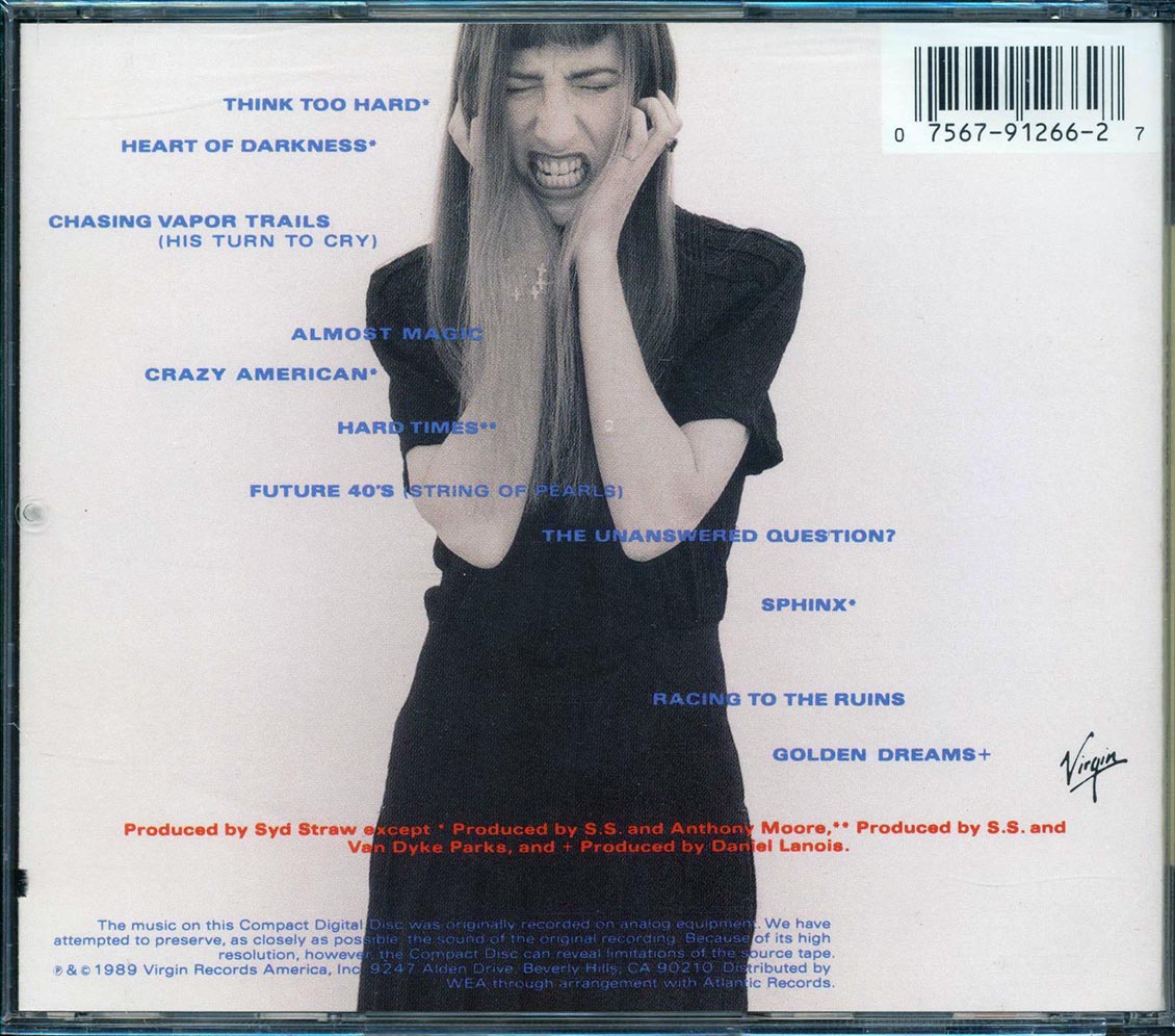 Syd Straw - Surprise Music CD