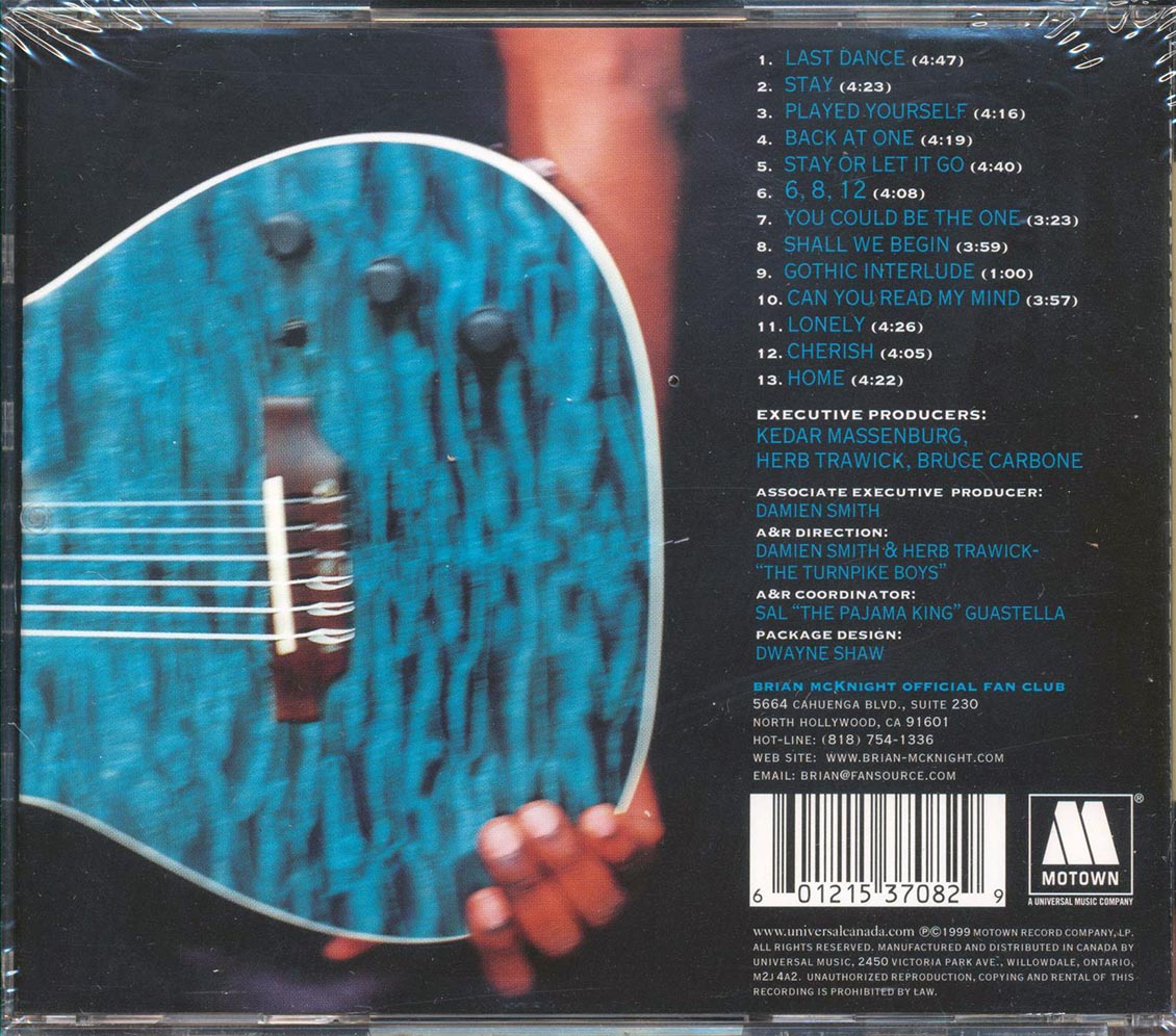 Brian McKnight - Back At One Music CD