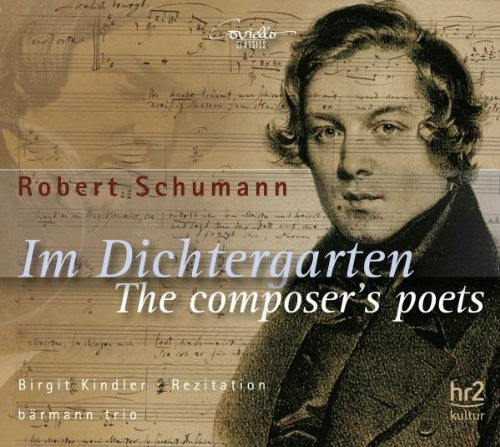 the album cover for Schumann / Barmann / Franck / Kindler - Composer's Poets