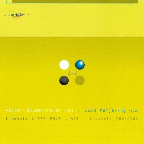 Blumenthaler / Meijering / Ens L'art Pour L'art - Glasnacht - Music CD