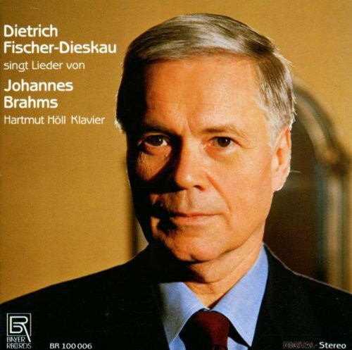 the album cover for Brhams / Fischer-Dieskau / Holl - Lieder