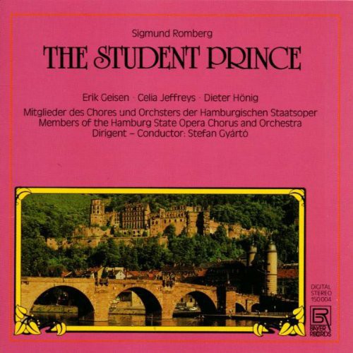 the album cover for Romberg / Geisen / Jeffreys / Gyarto - Student Prince Sung in German