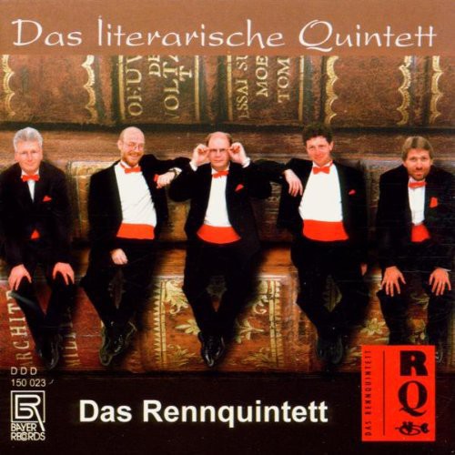 the album cover for Renn Quintet / Sommerlatte / Strauss / Sherman - Literary Quintet: Music for Trumpet, Horn, Tromboe