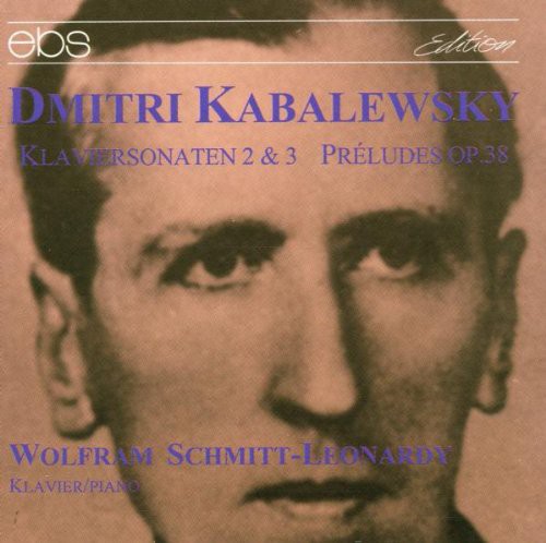 the album cover for Kabalevsky / Schmitt-Leonardy - Piano Works