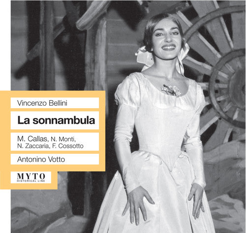 the album cover for Bellini / Callas / Monti / Zaccaria / Cossotto - Sonnambula