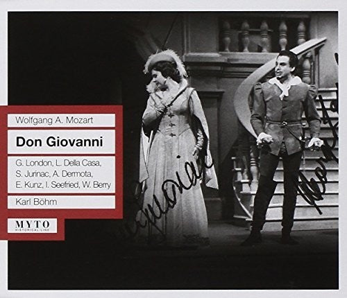 the album cover for Mozart / Smetana / Tchaikovsky / Offenbach - Don Giovanni (Sung in German)