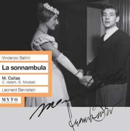 the album cover for Bellini / Callas / Bernstein / La Scala - La Sonnambula