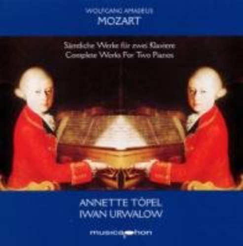 Mozart / Toepel / Urwalow - Complete Works For Two Pianos - Music CD