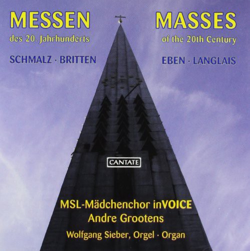 the album cover for Wolfgang Grootens - Masses of the 20th Century