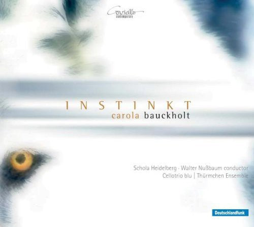 the album cover for Bauckholt - Instinkt / Kugel / Gerauschtone