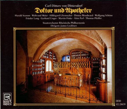 the album cover for Dittersdorf / Stamm / Lockhart / Strp - Doktor Und Apotheker