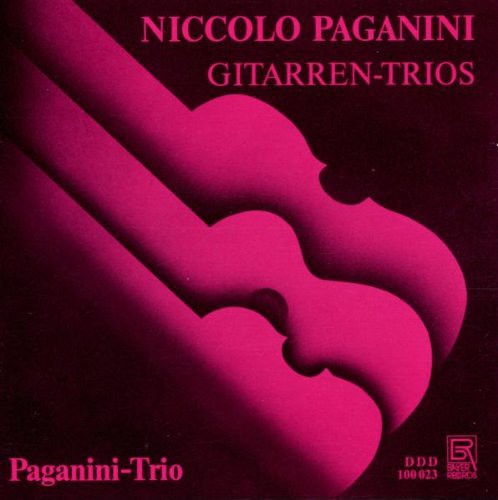 the album cover for Paganinin / Paganini Trio - Terzetto Concertante for Viola