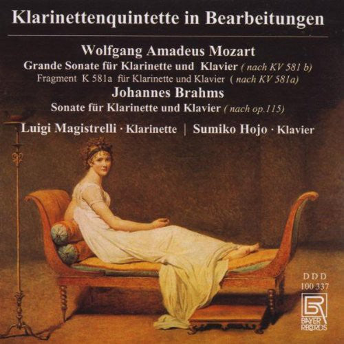 the album cover for Mozart / Magistrelli / Tuja / Dellacqua - Klarinet QNTS