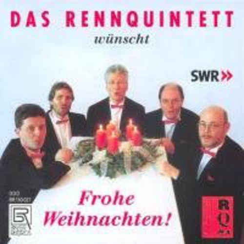 the album cover for Diverse / Renn Quintett - Frohe Weihnachten-Merry Christmas